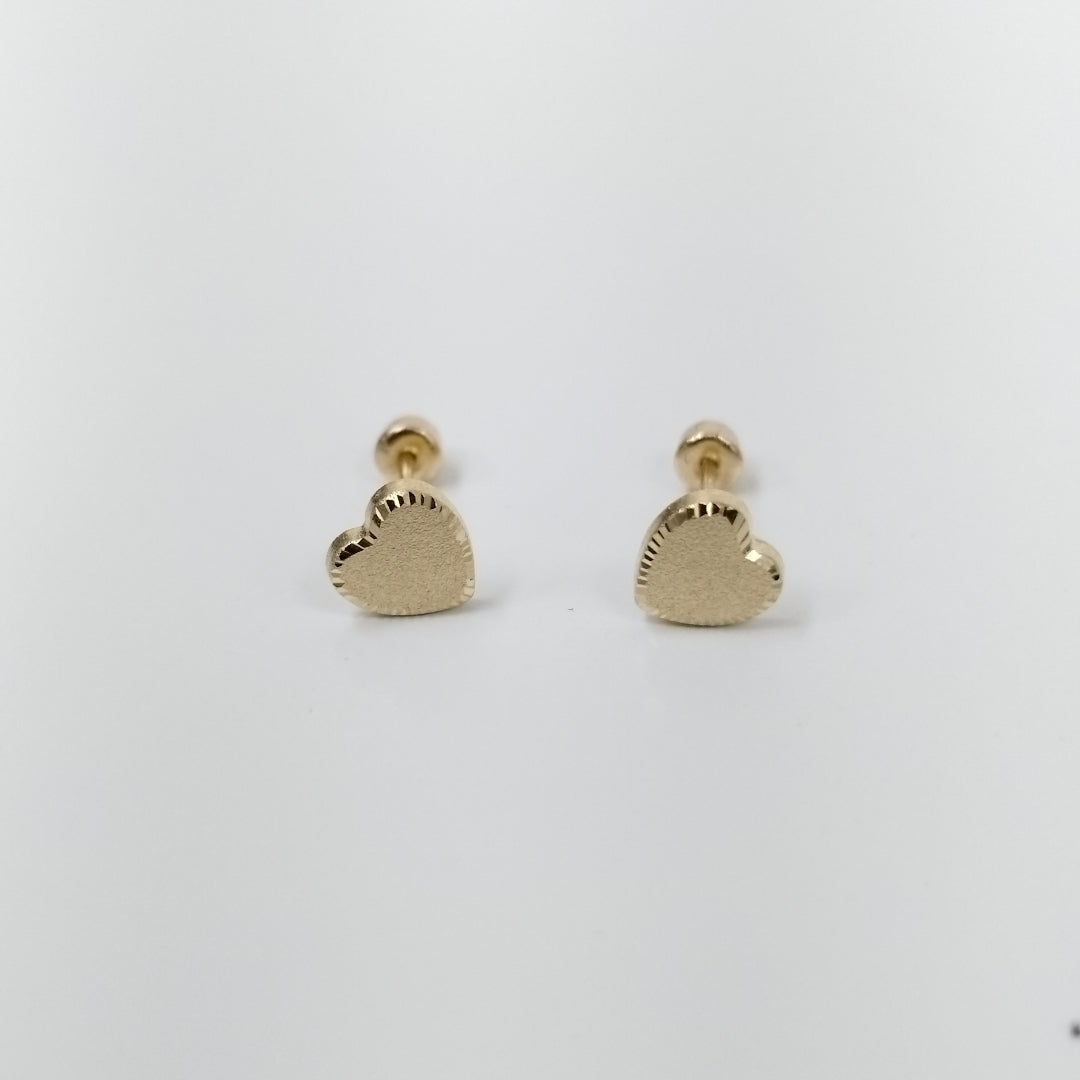 BROQUELES ORO 14K 1 (NUEVO)