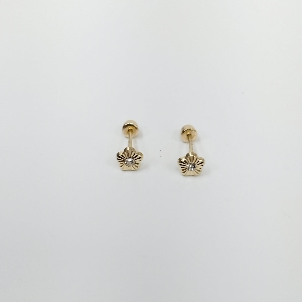 BROQUELES ORO 14K 1 (NUEVO)