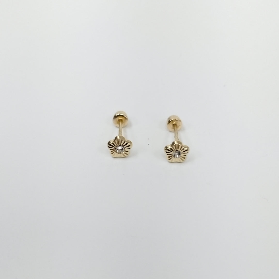 BROQUELES ORO 14K 1 (NUEVO)