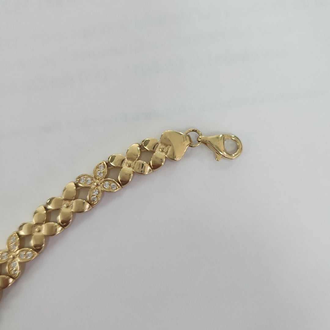 PULSERAS DAMA ORO 14K 10.2 (NUEVO)