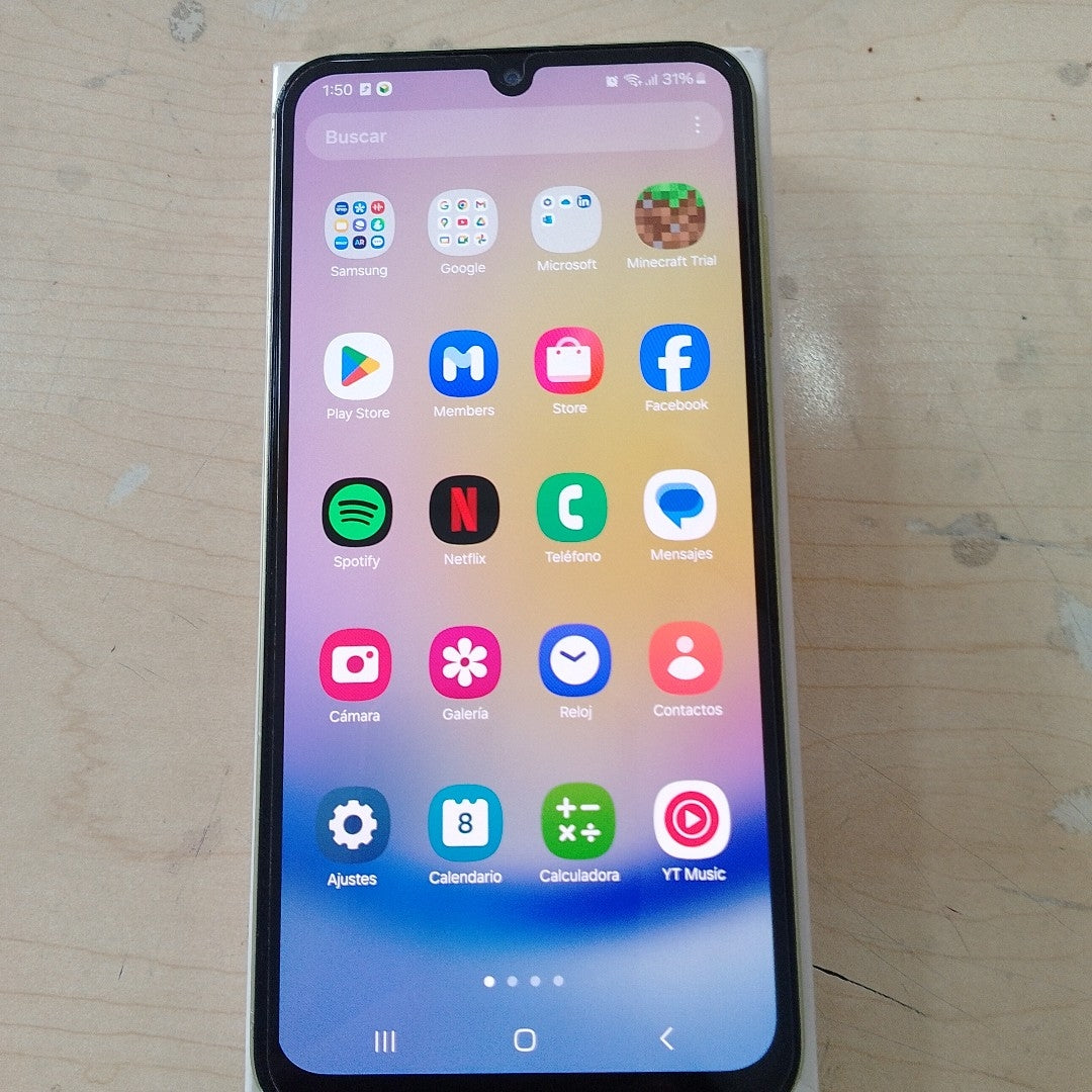 CELULAR SAMSUNG GALAXY A25 5G SM-A256E/DSN (2023) 128 GB 6 GB RAM (SEMINUEVO)