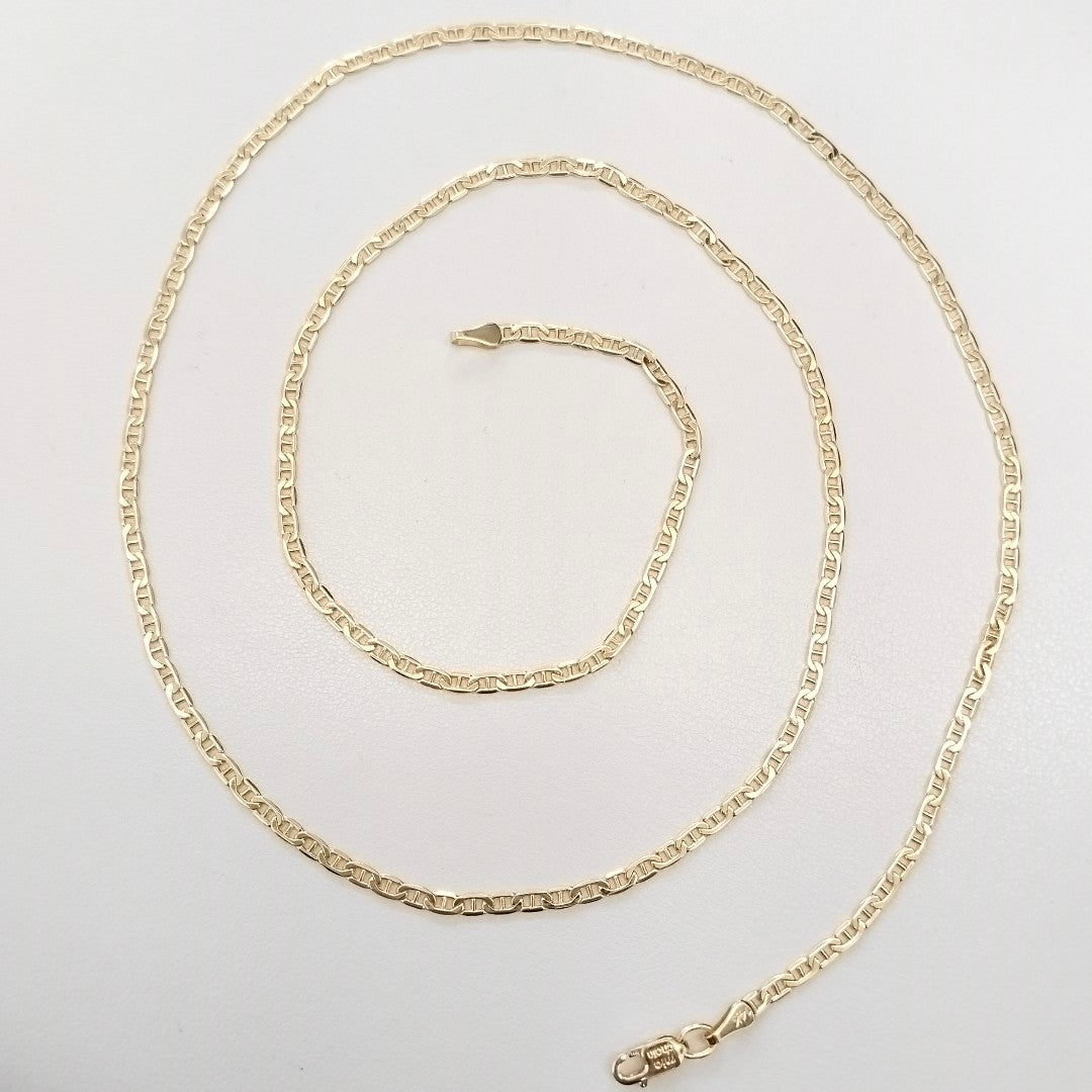CADENAS GUCHI ORO 14K 6.7 (NUEVO)
