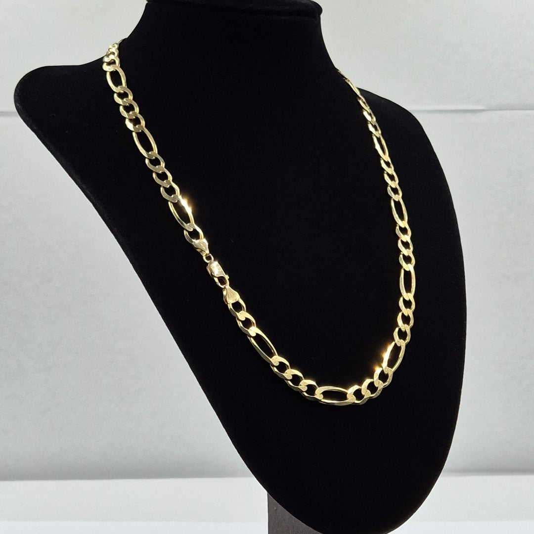 CADENAS CARTIER 3*1 AMARILLA ORO 14K 38.9 (NUEVO)