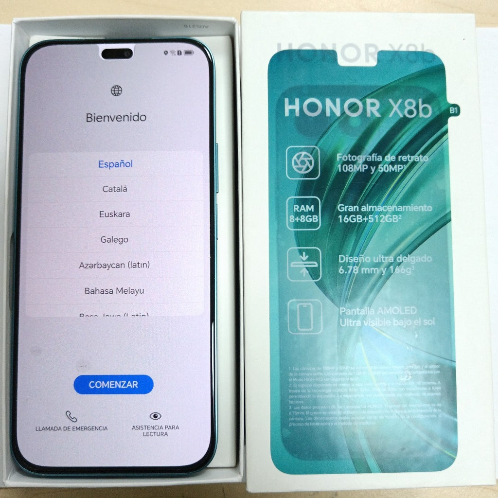 CELULAR HONOR X8B LLY-LX3 (2023) 512 GB 8 GB RAM (SEMINUEVO)