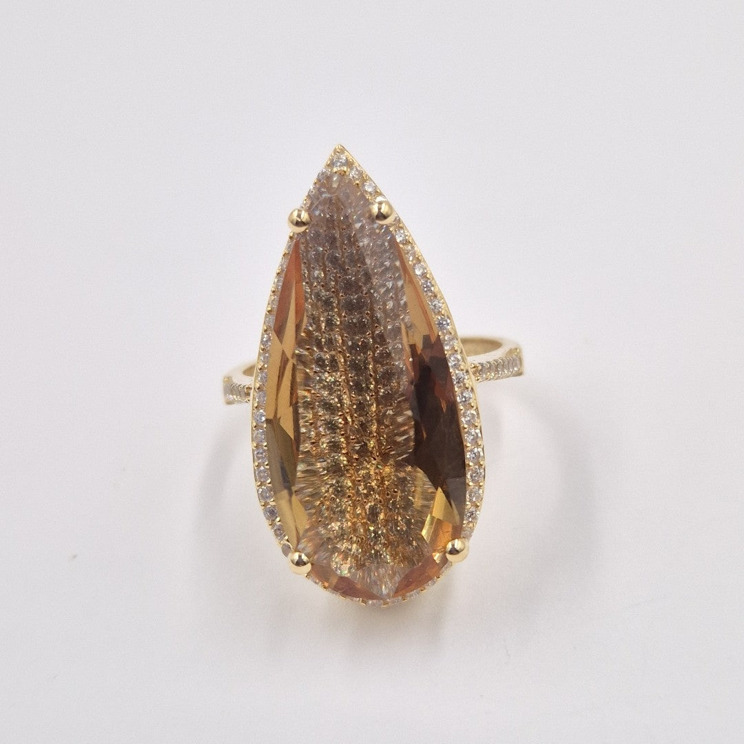 ANILLOS DAMA ORO 14K 8.4 (NUEVO)