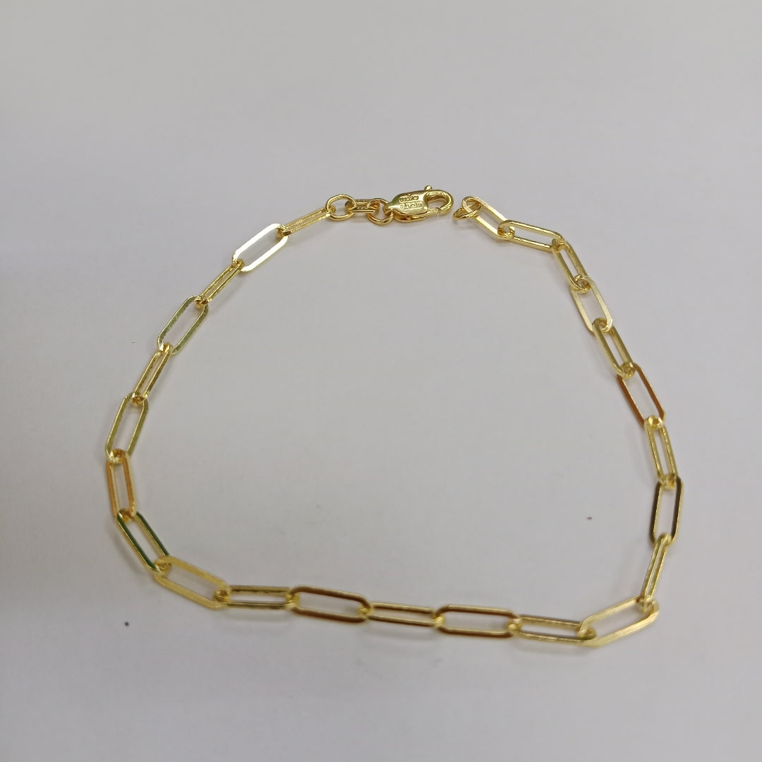 PULSERAS CABALLERO ORO 14K 3.7 (NUEVO)