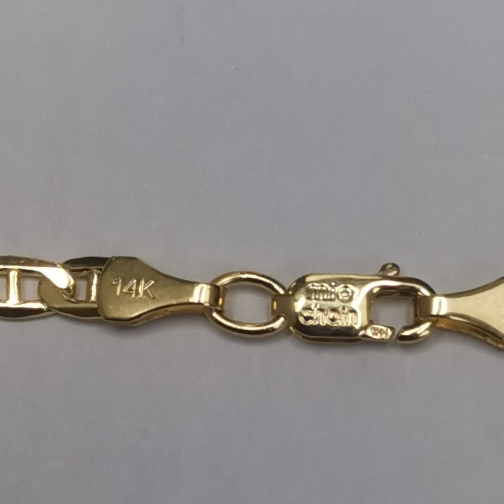 CADENAS GUCHI ORO 14K 12 (NUEVO)