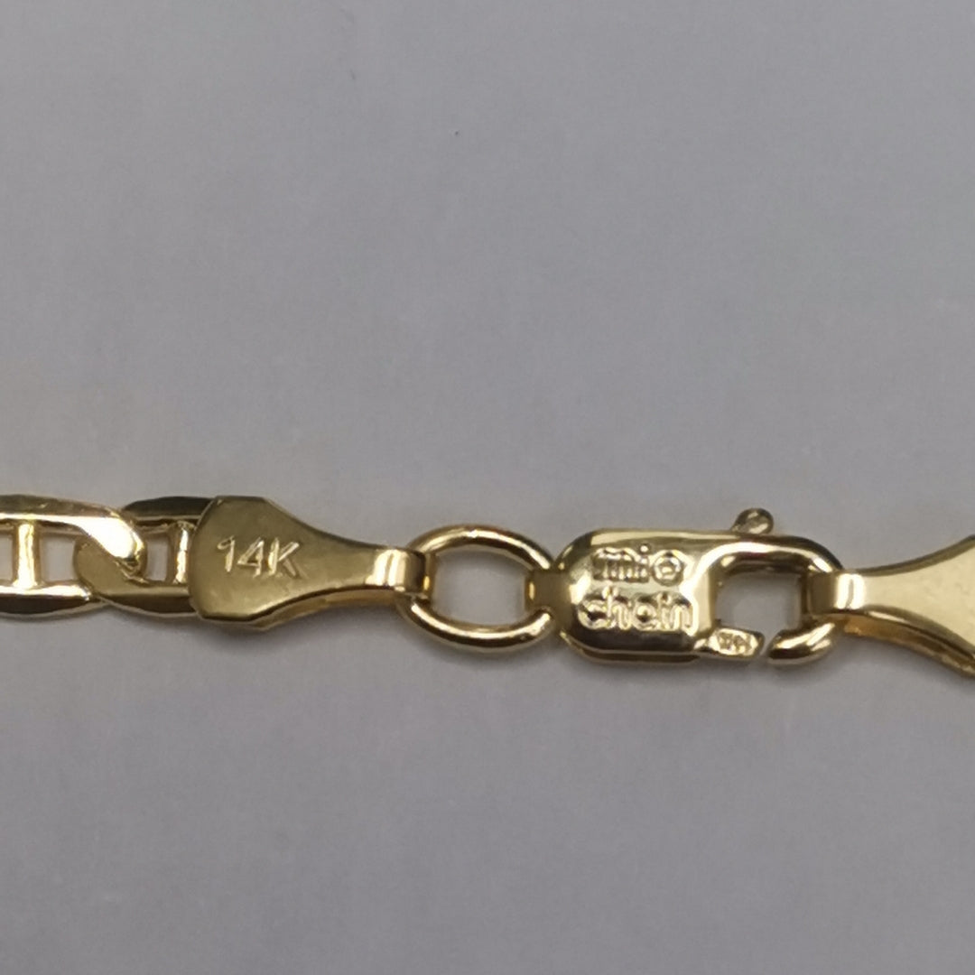 CADENAS GUCHI ORO 14K 12 (NUEVO)