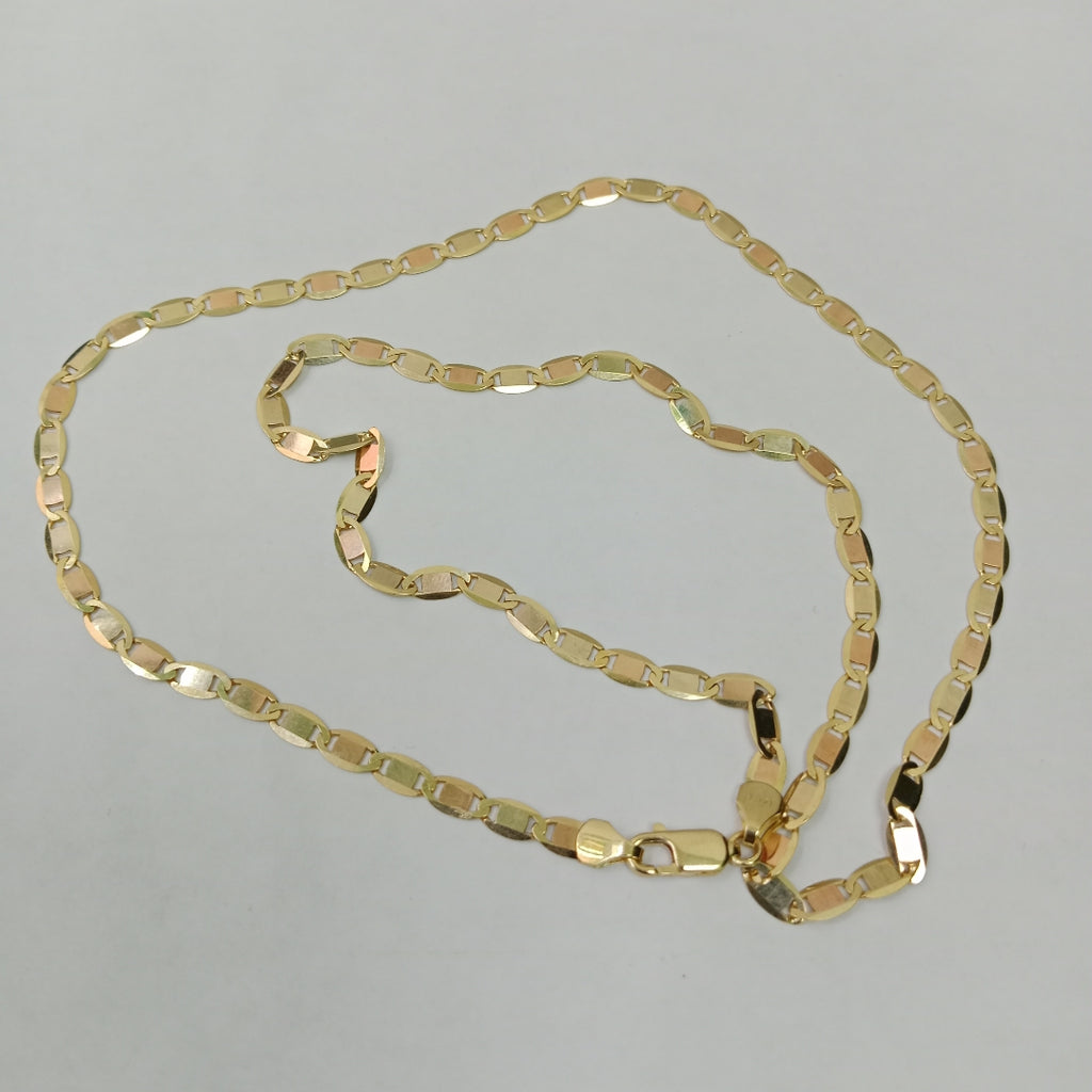 CADENAS VALENTINA/ESPEJO ORO 14K 9.9 (NUEVO)