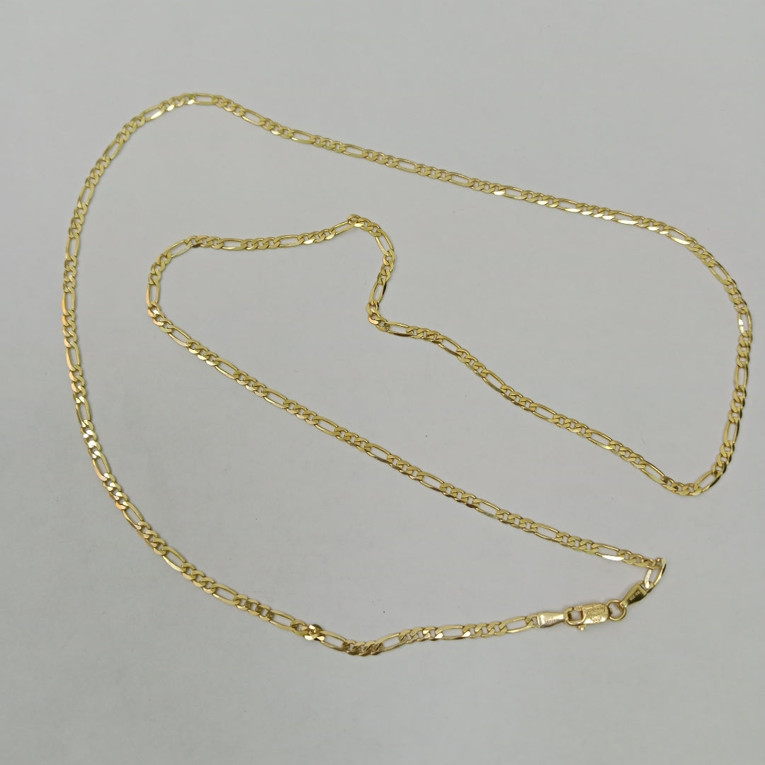 CADENAS CARTIER 3*1 AMARILLA ORO 14K 5.4 (NUEVO)