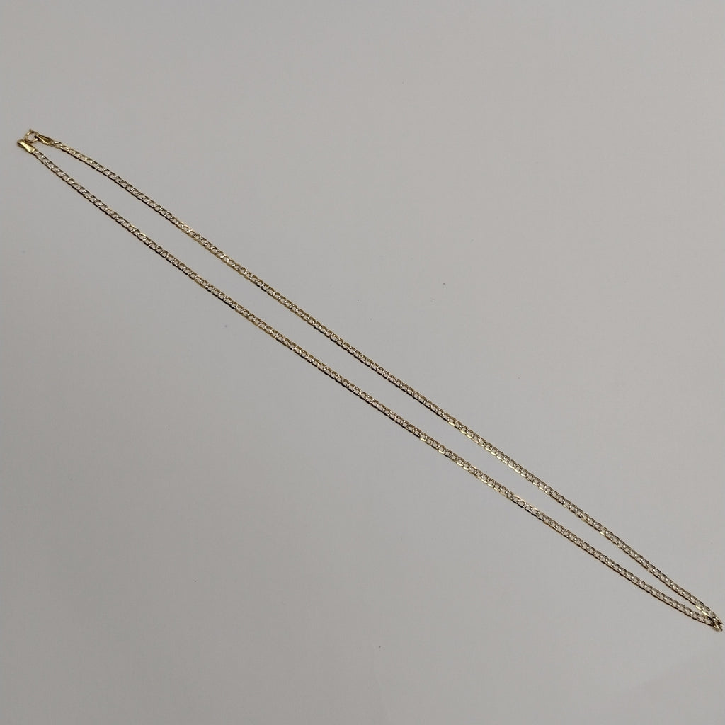 CADENAS BARBADA DIAMANTADA ORO 14K 4.7 (NUEVO)