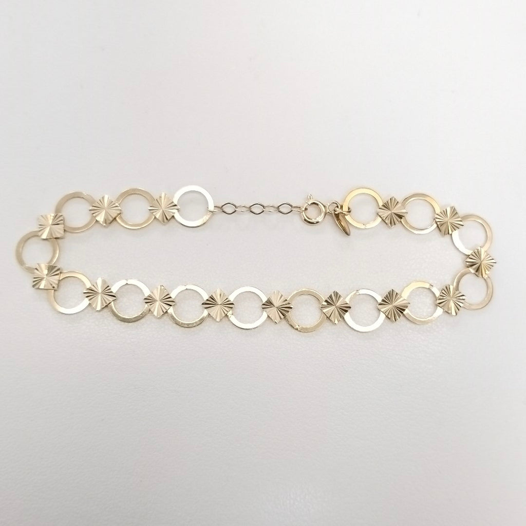 PULSERAS DAMA ORO 14K 3.6 (NUEVO)