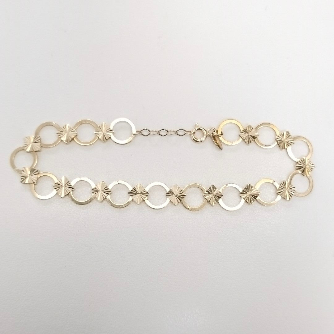 PULSERAS DAMA ORO 14K 3.6 (NUEVO)