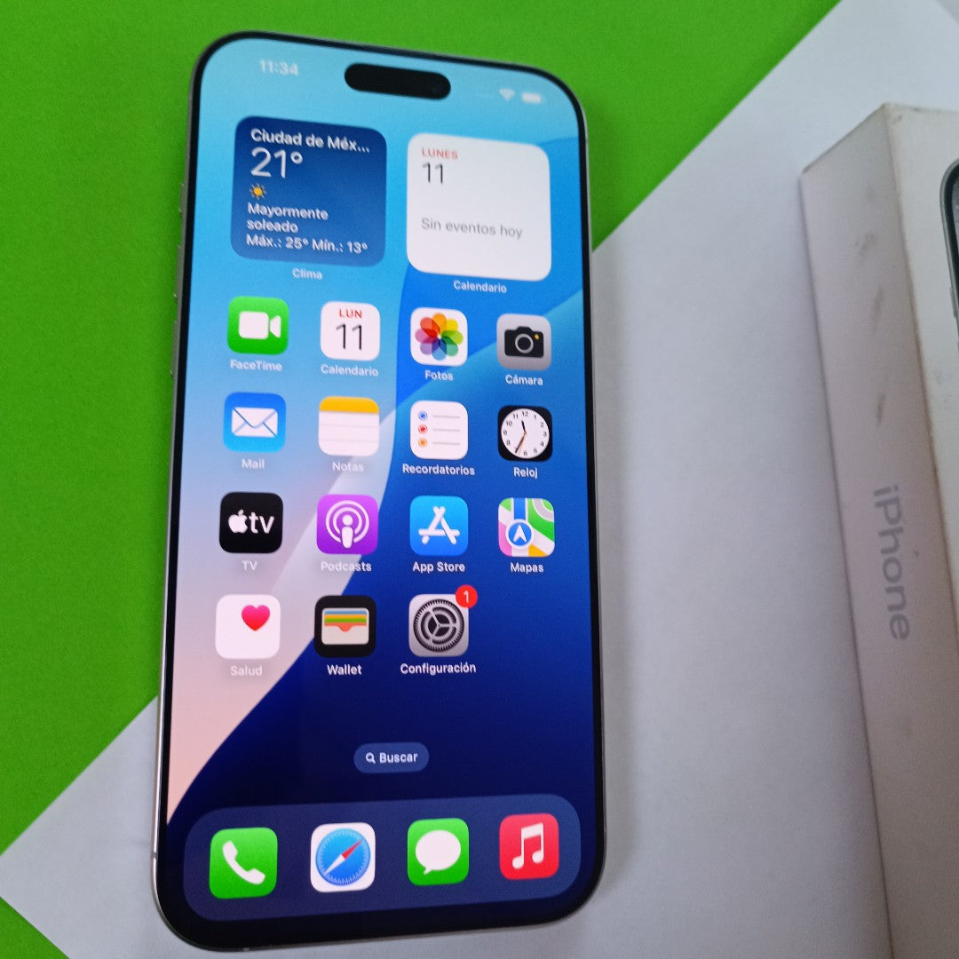 CELULAR APPLE IPHONE 16 PRO MAX A3295 (2024) 512 GB 8 GB RAM (SEMINUEVO)