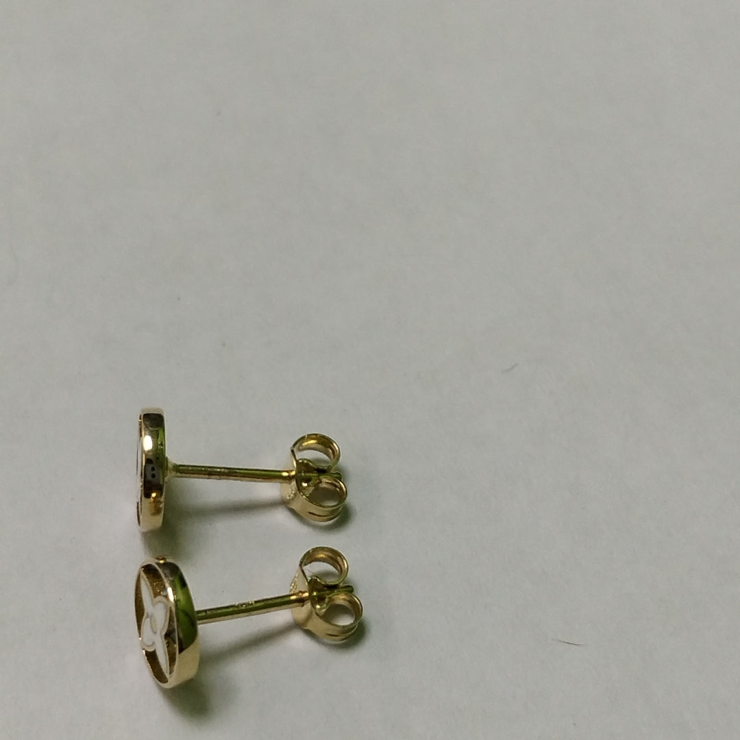 BROQUELES ORO 14K 1.2 (NUEVO)