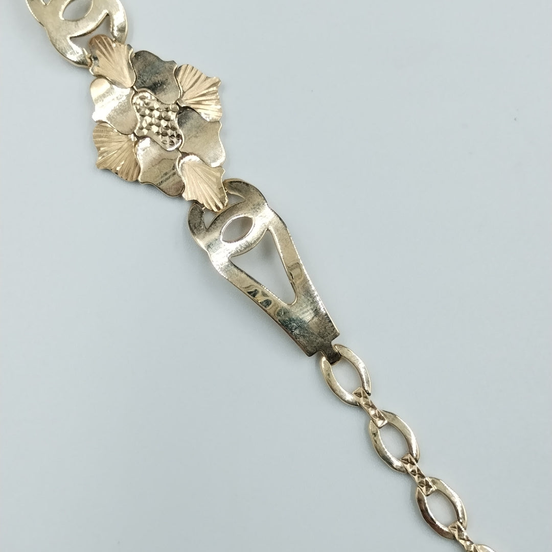PULSERAS DAMA ORO 14K 9 (NUEVO)