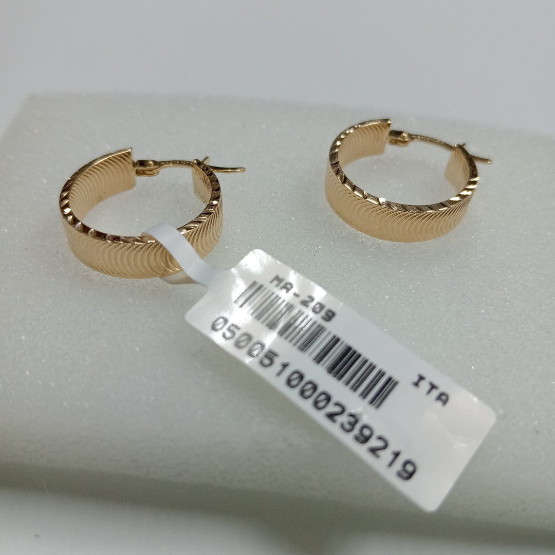 ARRACADAS ORO 14K 2.2 (NUEVO)