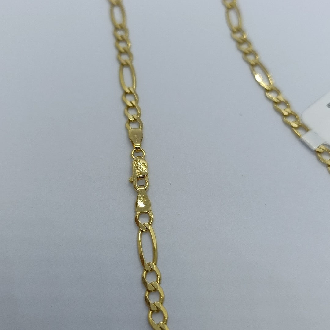 CADENAS CARTIER 3*1 AMARILLA ORO 10K 10.2 (NUEVO)