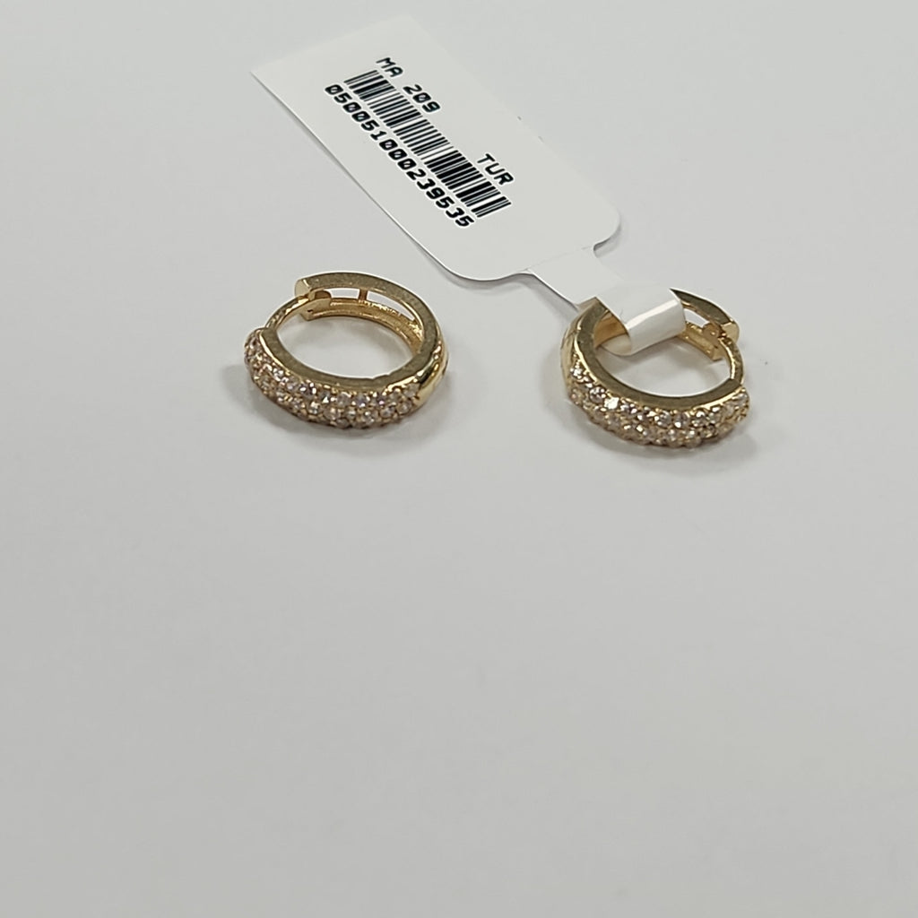 HUGGIES ORO 14K 2.1 (NUEVO)