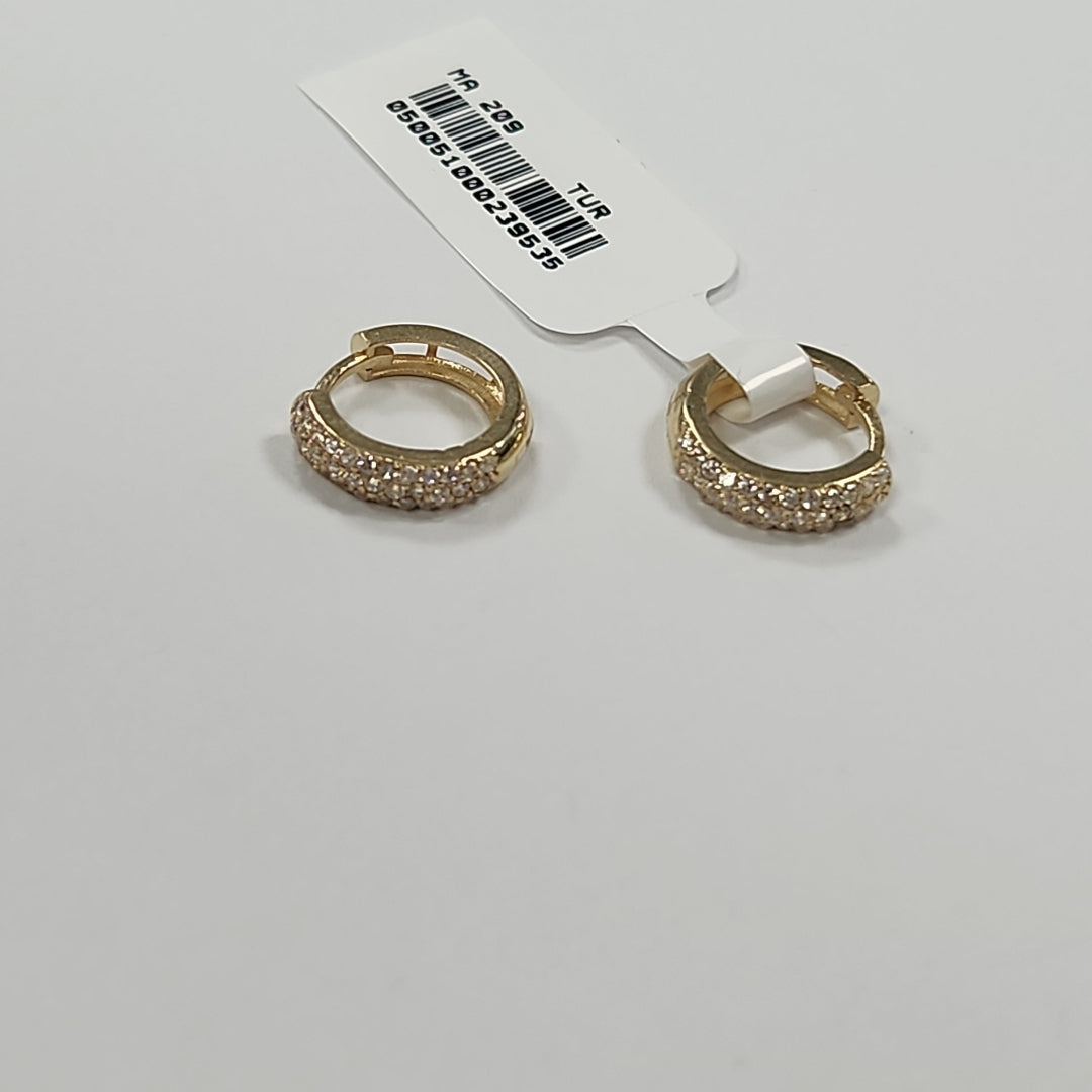 HUGGIES ORO 14K 2.1 (NUEVO)