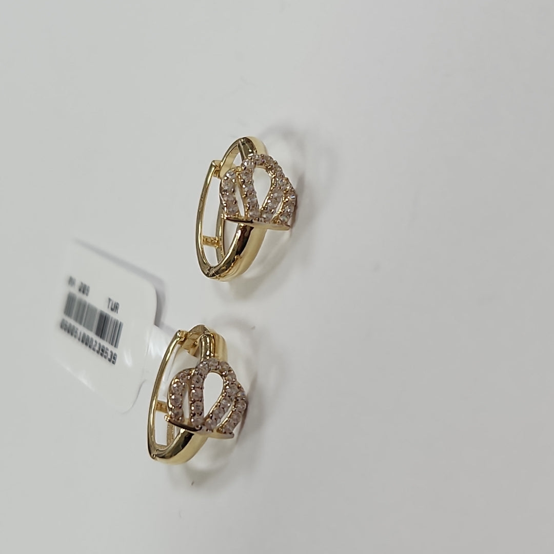 HUGGIES ORO 14K 2.1 (NUEVO)