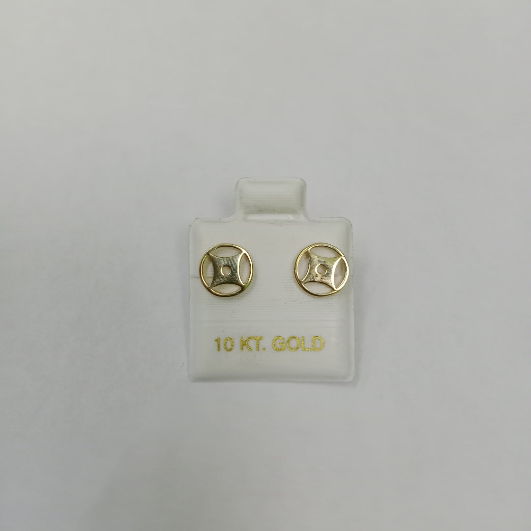 BROQUELES ORO 10K 1 (NUEVO)