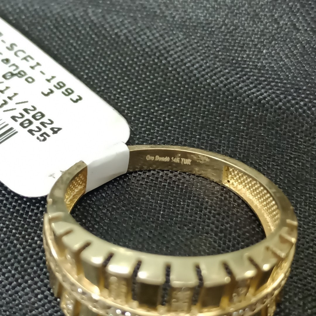 ANILLOS DAMA ORO 14K 3.8 (NUEVO)