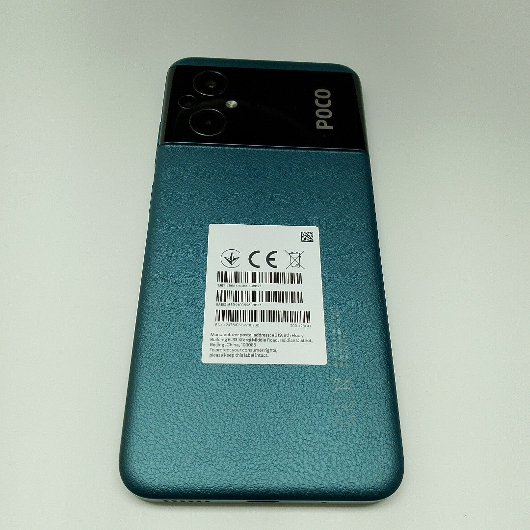 CELULAR XIAOMI POCO M5 22071219CG (2022) 128 GB 6 GB RAM (SEMINUEVO)