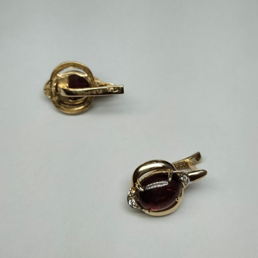 BROQUELES ORO 14K 5 (NUEVO)