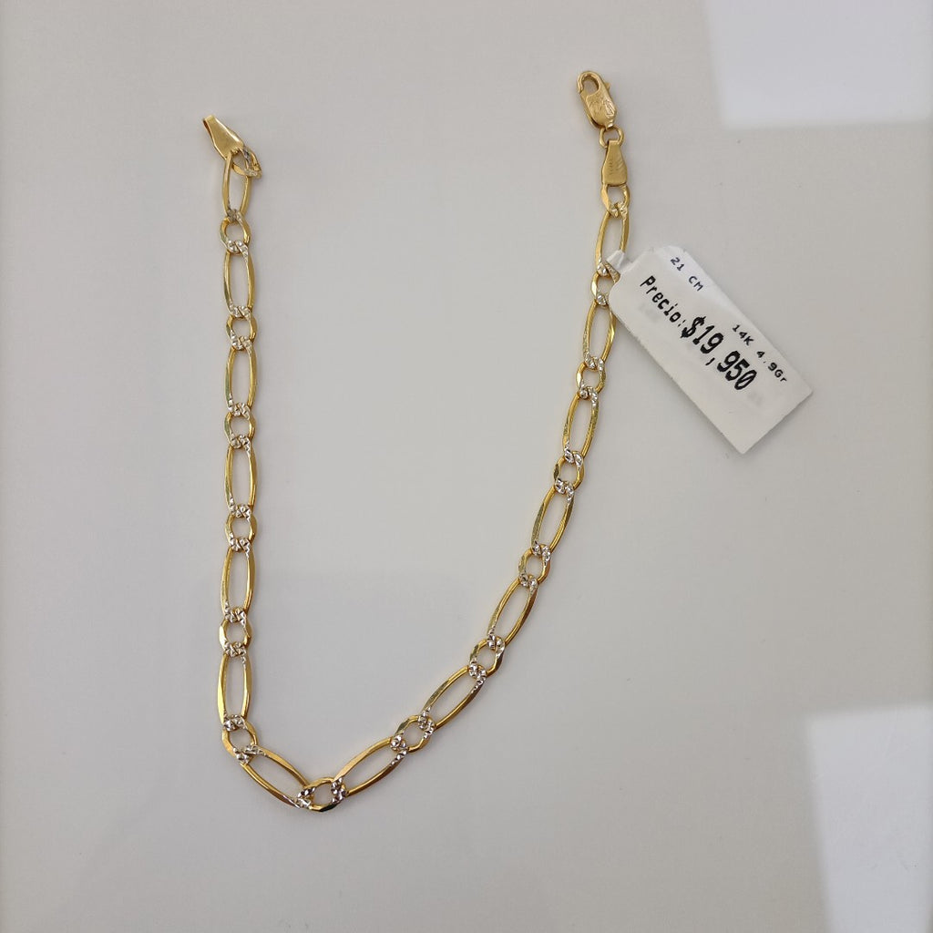 PULSERAS CABALLERO ORO 14K 4.9 (NUEVO)