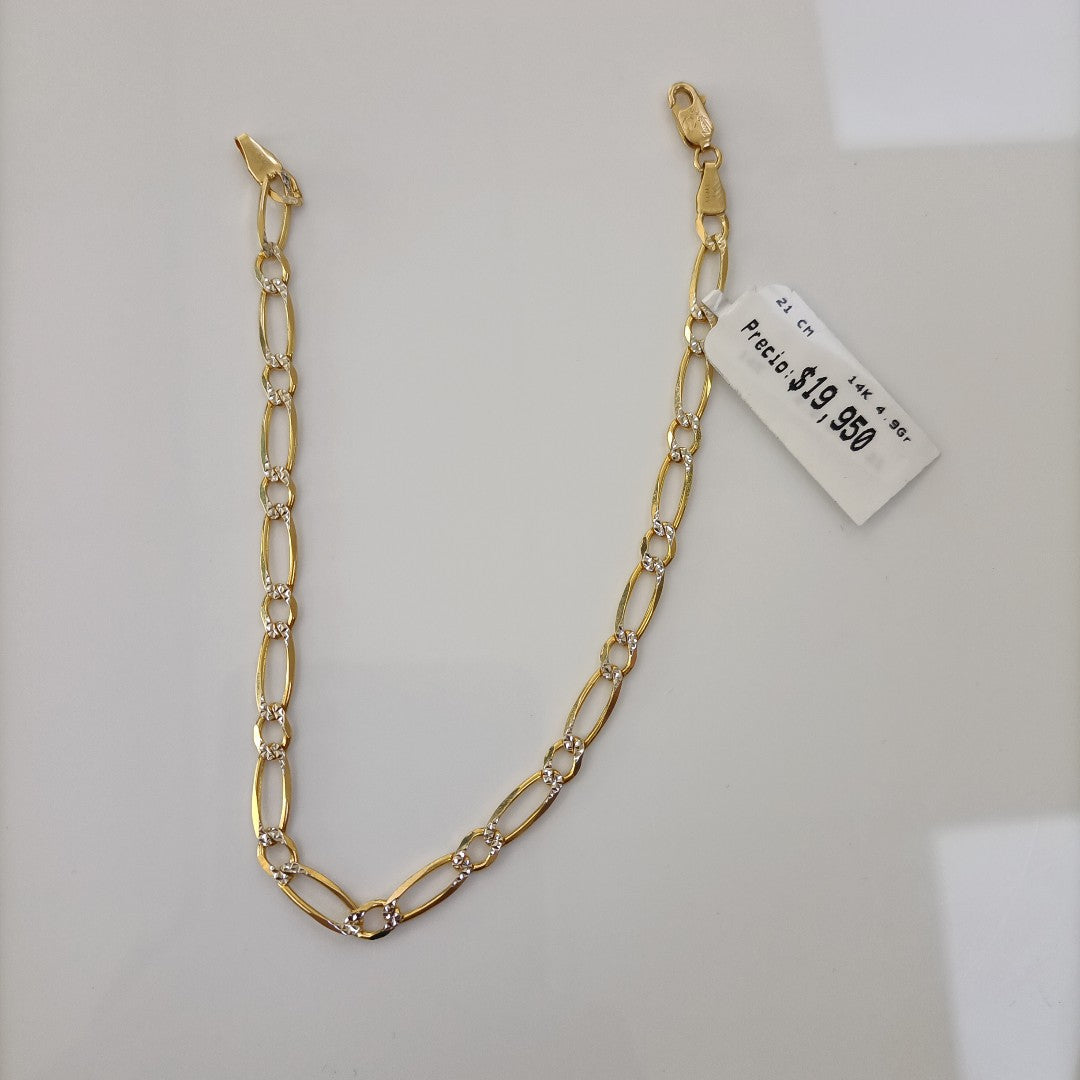 PULSERAS CABALLERO ORO 14K 4.9 (NUEVO)