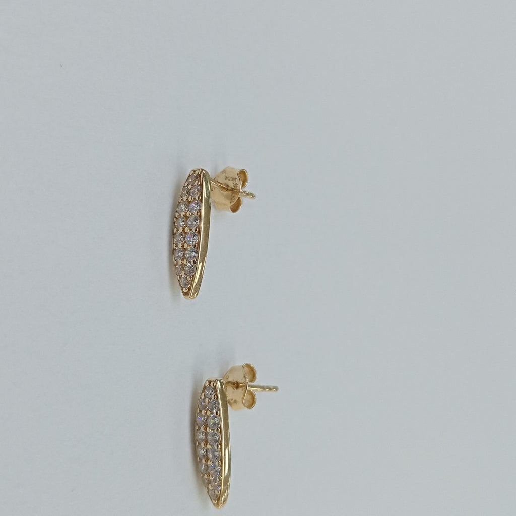 BROQUELES ORO 14K 1.8 (NUEVO)