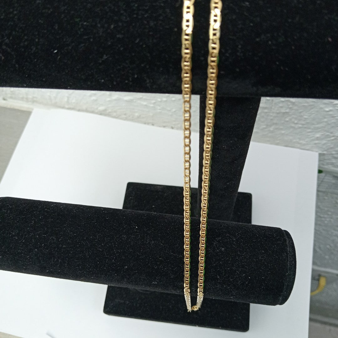 CADENAS GUCHI ORO 14K 12 (NUEVO)