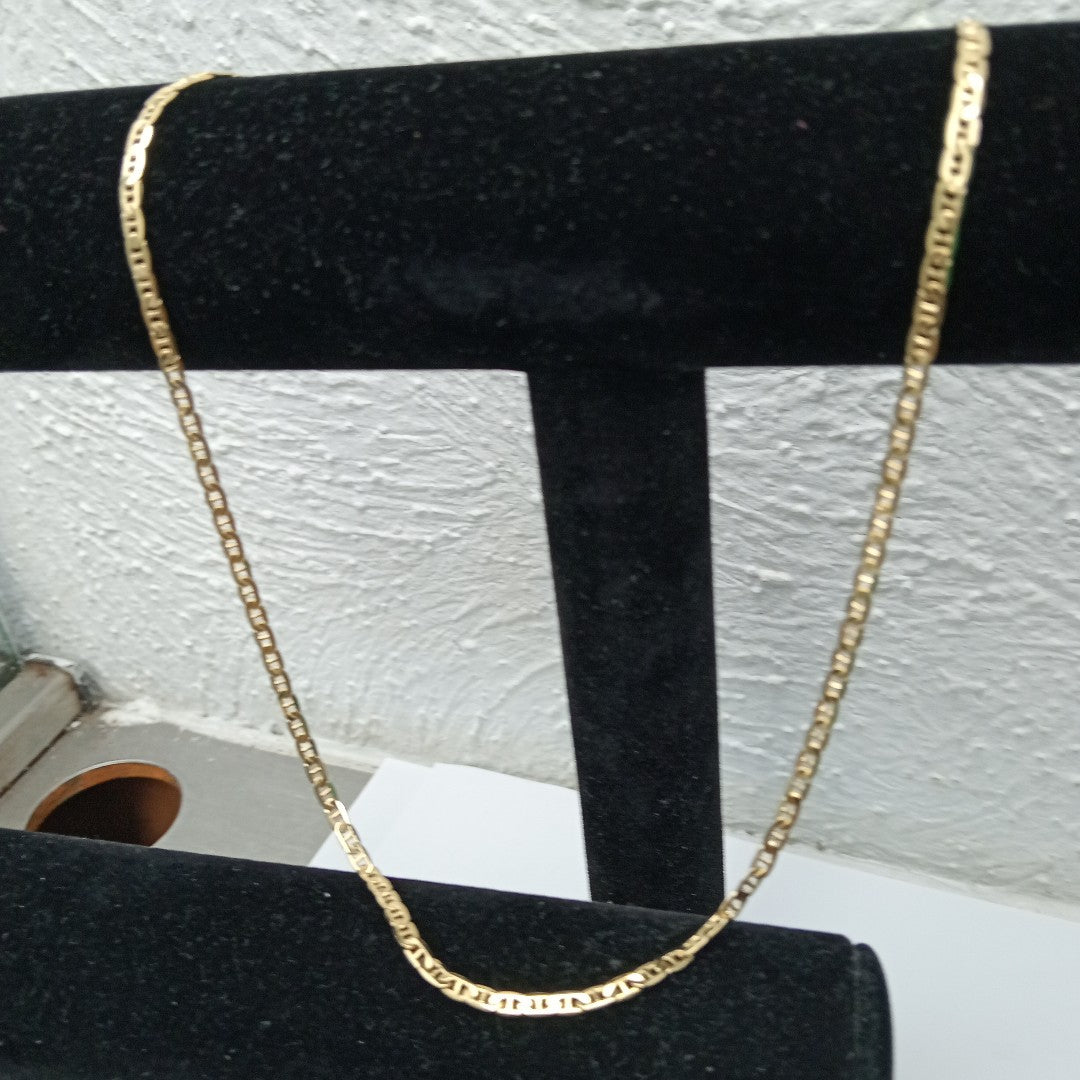 CADENAS GUCHI ORO 14K 10.2 (NUEVO)