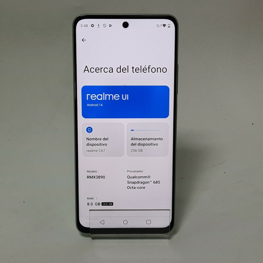 CELULAR REALME C67 RMX3890 (2023) 256 GB 8 GB RAM (SEMINUEVO)