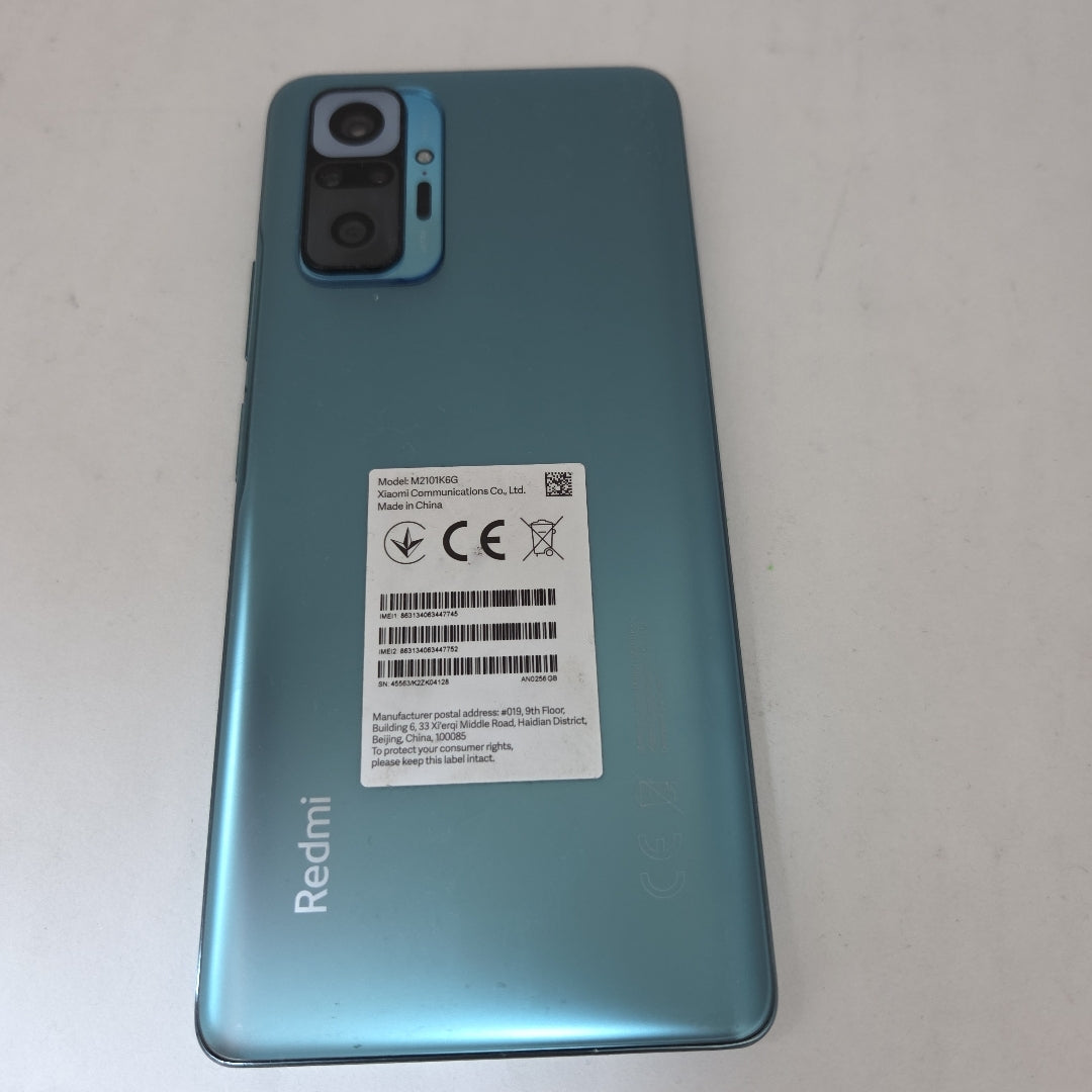 CELULAR XIAOMI REDMI NOTE 10 PRO M2101K6G 256 GB 8 GB RAM (SEMINUEVO)