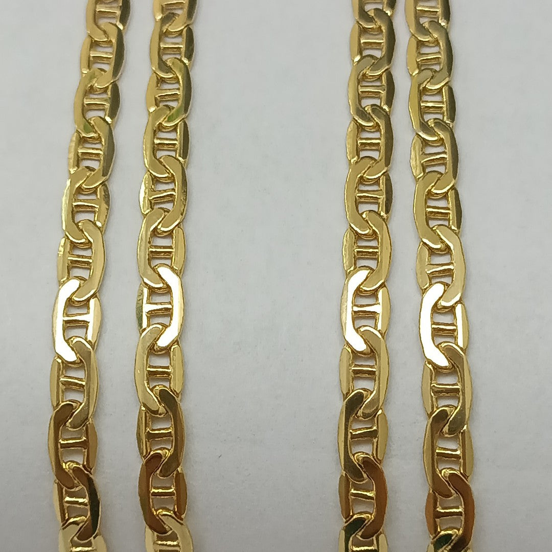 CADENAS GUCHI ORO 14K 10.2 (NUEVO)