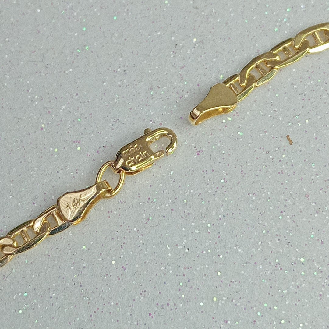 CADENAS GUCHI ORO 14K 10.1 (NUEVO)