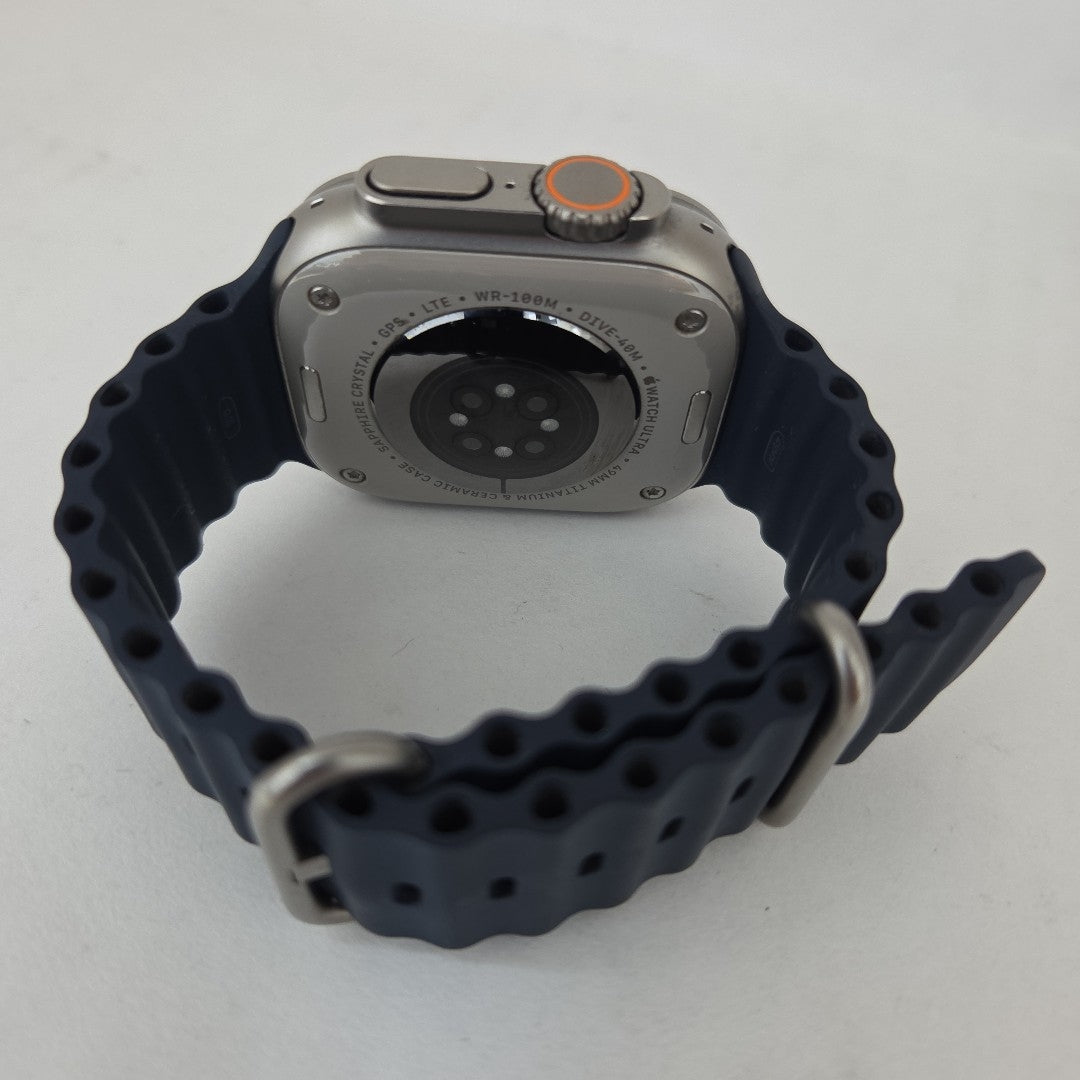 SMARTWATCH APPLE ULTRA 2 TITANIO A2986 49 MM GPS + CELULAR (SEMINUEVO)