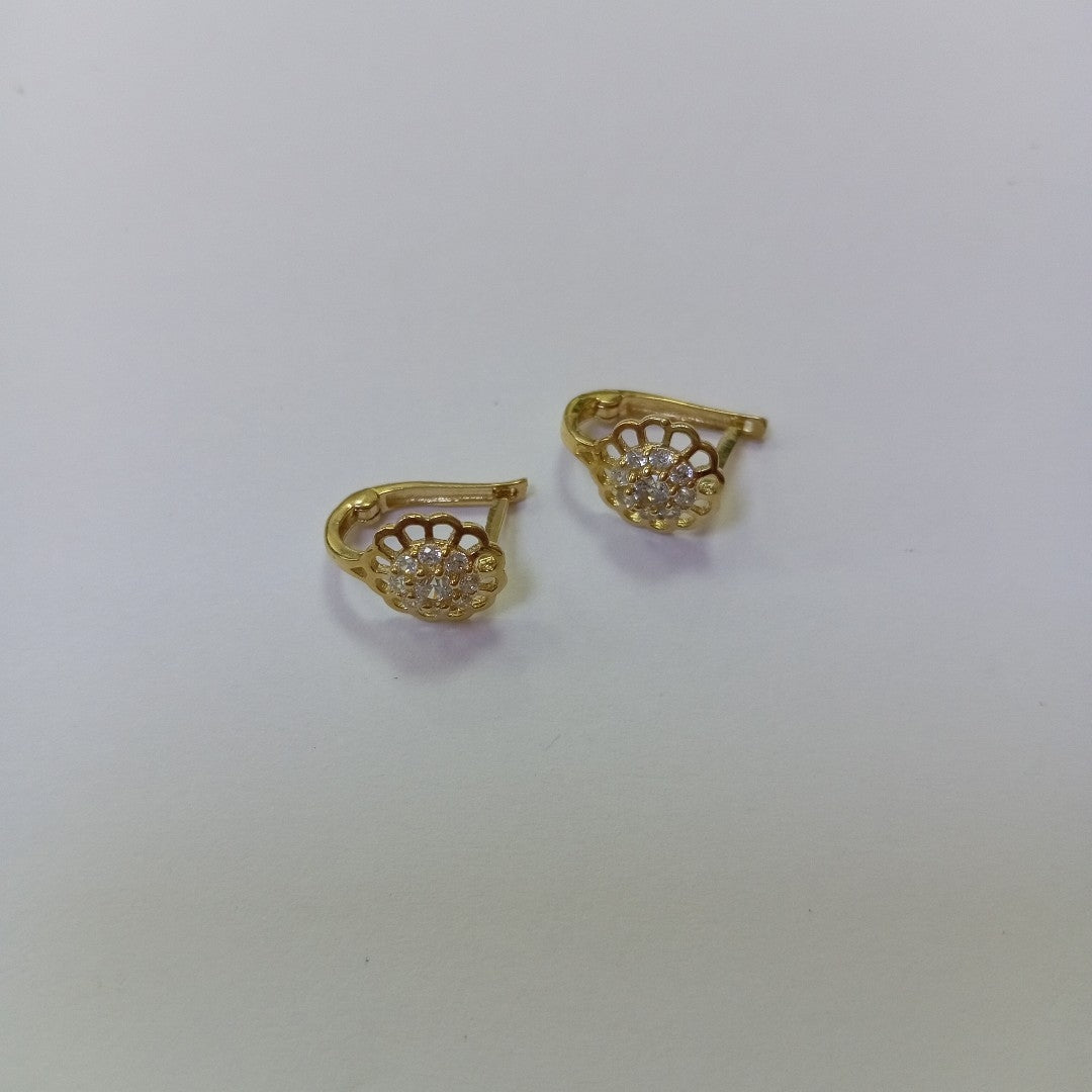 BROQUELES ORO 14K 1.2 (NUEVO)