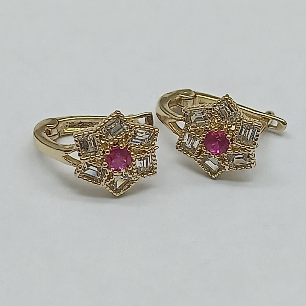 BROQUELES ORO 14K 1.3 (NUEVO)