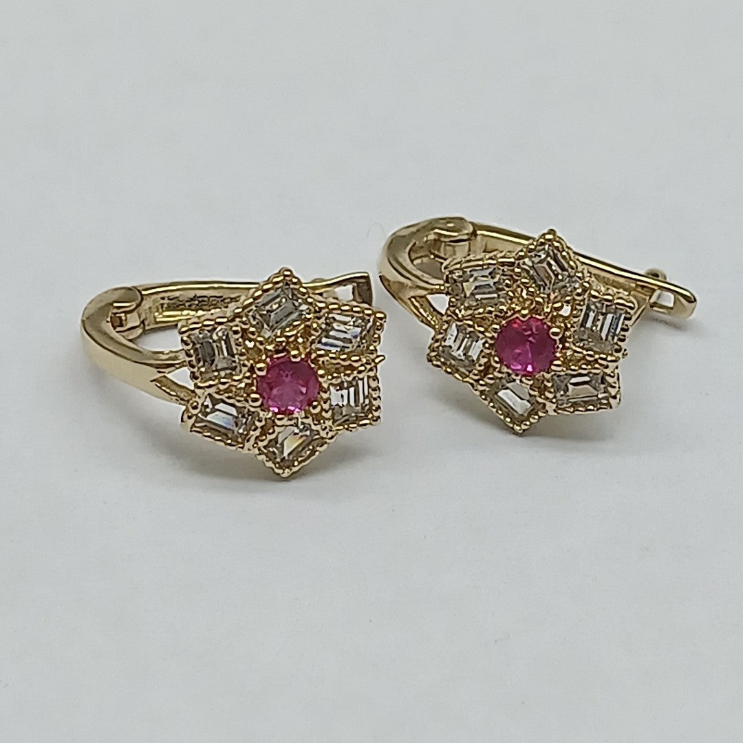 BROQUELES ORO 14K 1.3 (NUEVO)