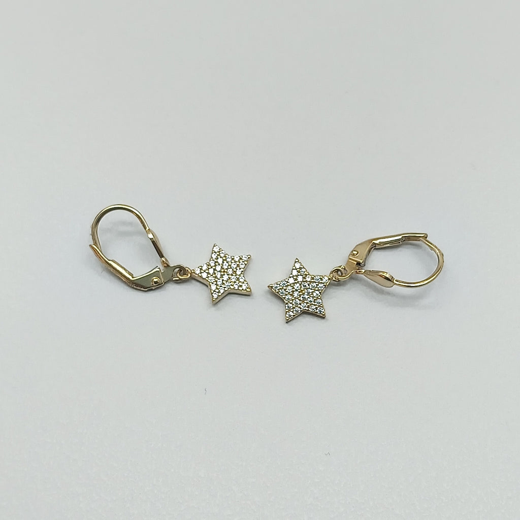 BROQUELES ORO 14K 1.9 (NUEVO)