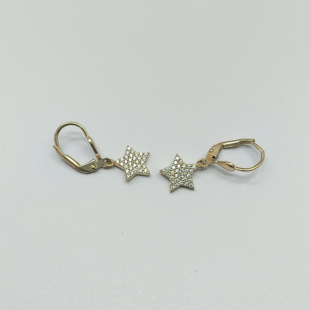 BROQUELES ORO 14K 1.9 (NUEVO)