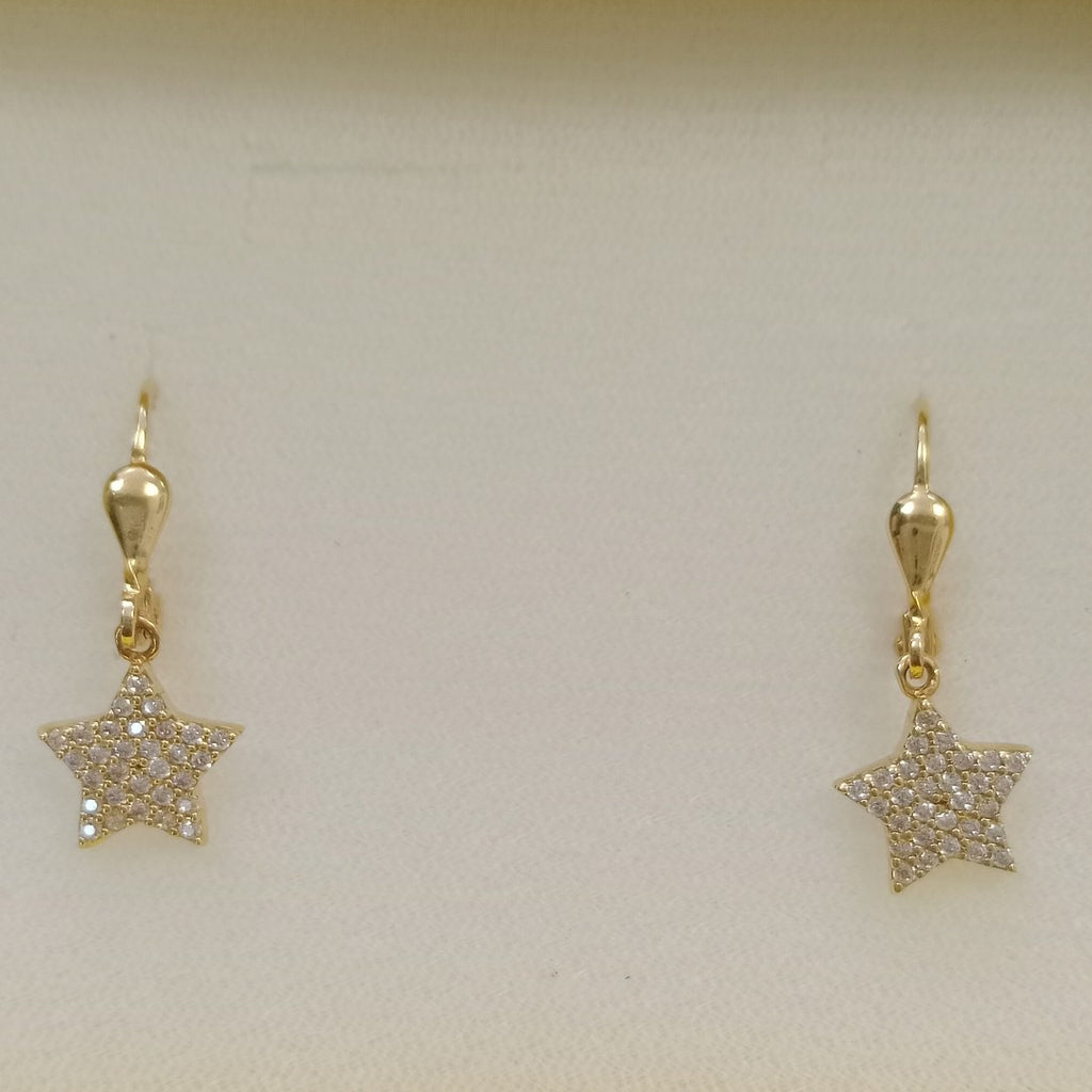 BROQUELES ORO 14K 1.9 (NUEVO)