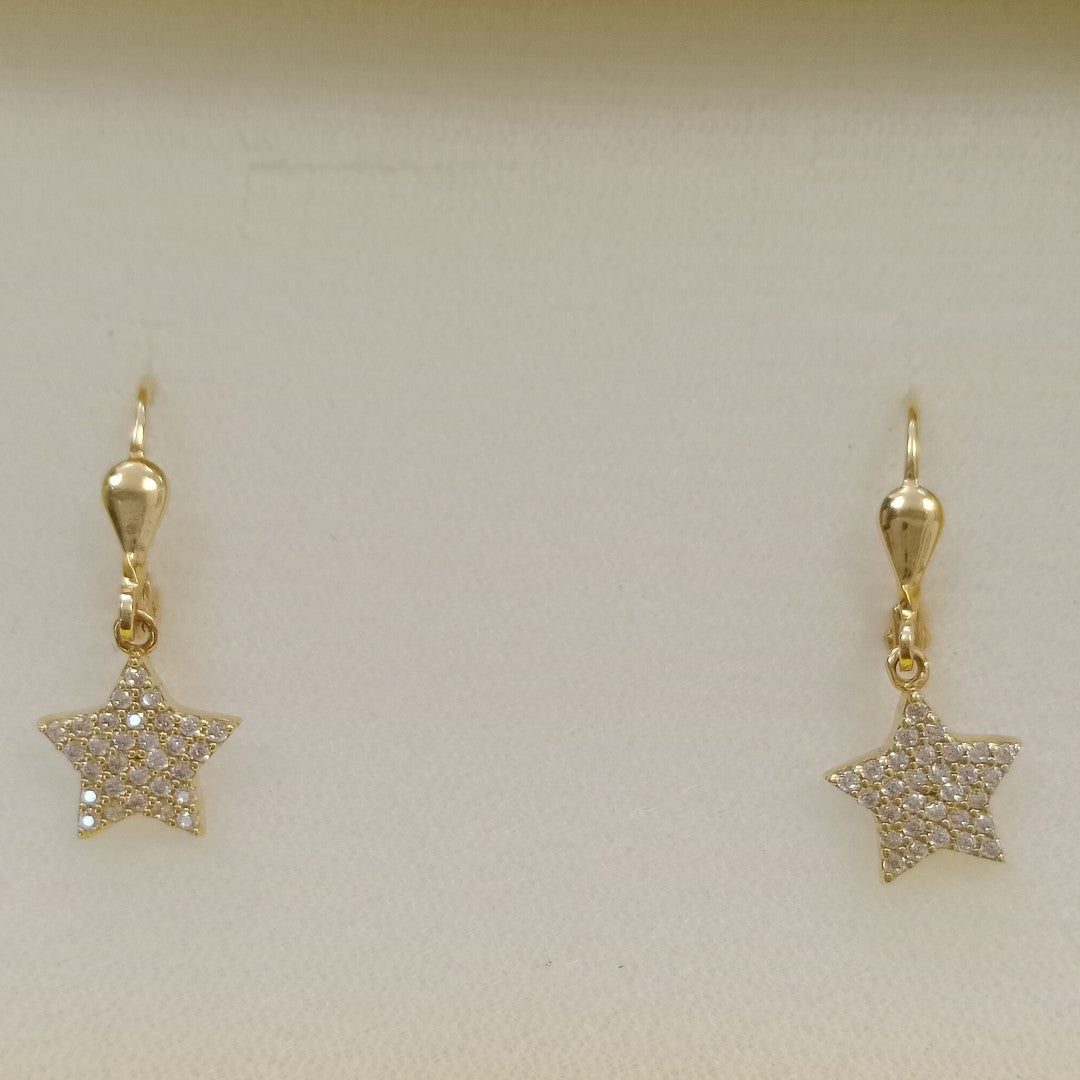 BROQUELES ORO 14K 1.9 (NUEVO)