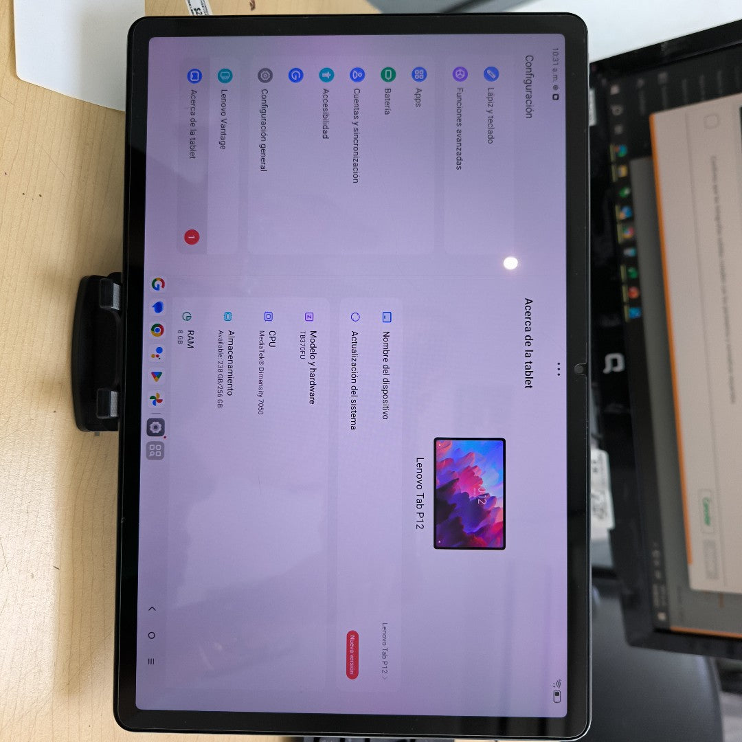 TABLETA LENOVO TAB P12 TB370FU (2023) 256 GB 8 GB RAM (SEMINUEVO)