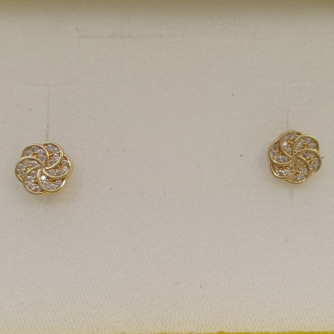 BROQUELES ORO 14K 1.6 (NUEVO)