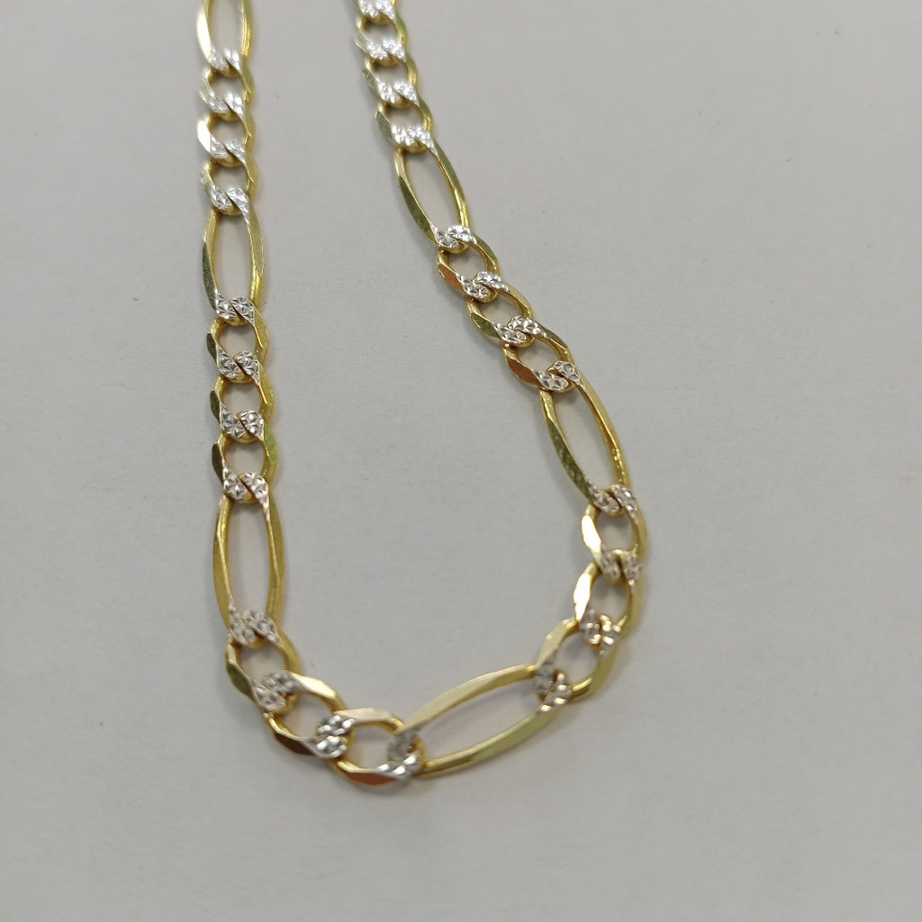 CADENAS CARTIER 3 1 DIAMANTADA ORO 10K 10 (NUEVO)