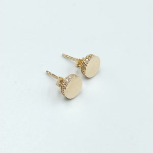 BROQUELES ORO 14K 1.5 (NUEVO)